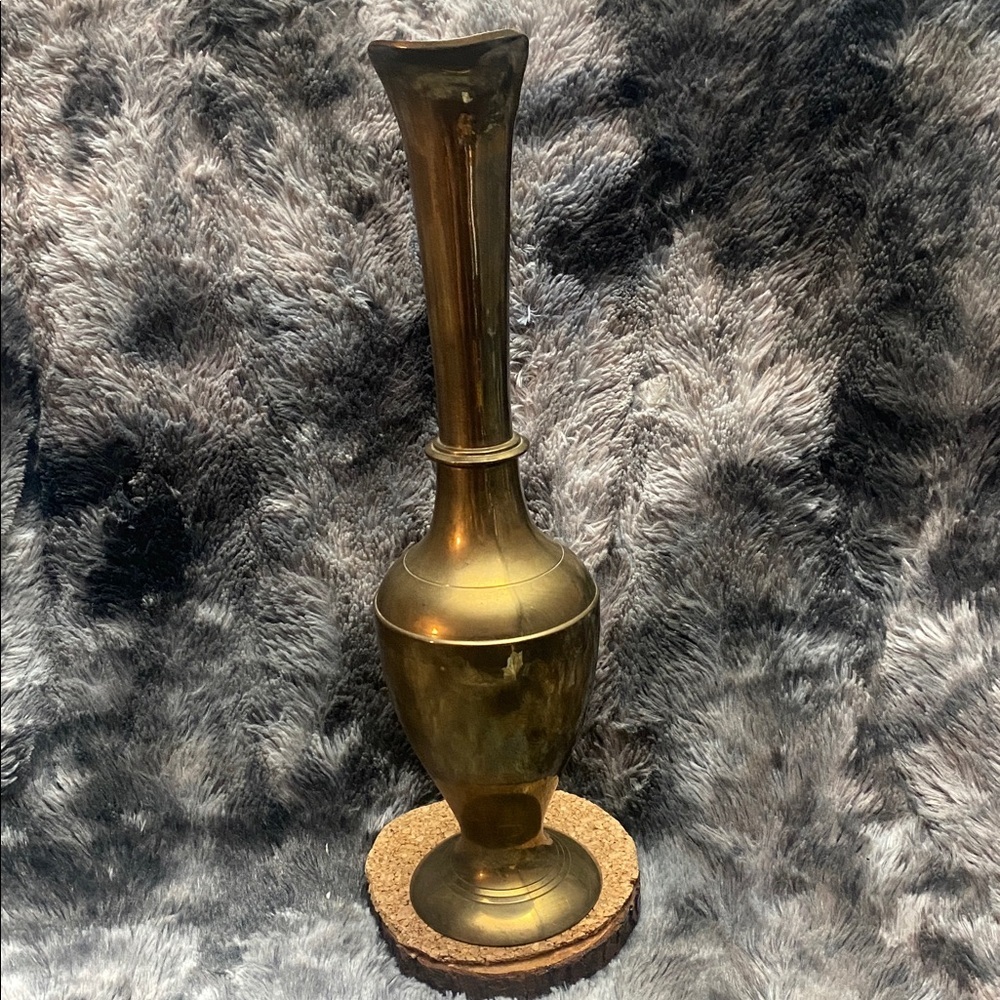 Brass Decorative Ewer Pitcher - Elegant Home Accent - Picture 13 of 16